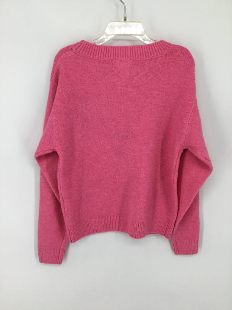 Zunie Child Size 6 Pink Halloween Sweater