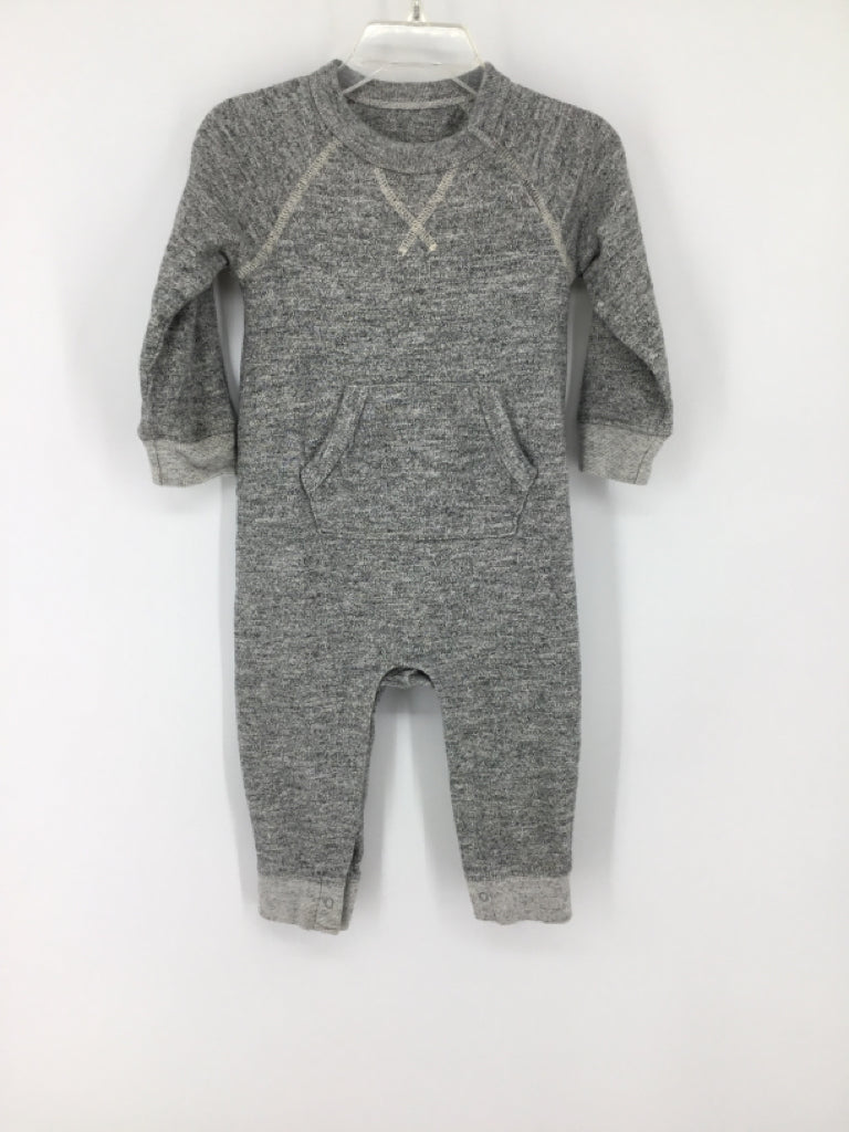 Baby Gap Child Size 12-18 Months Gray Marbled Outfit - boys