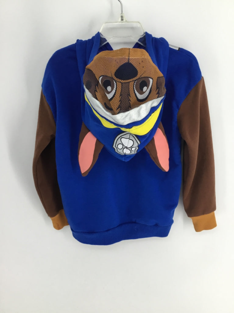 nickelodeon Paw Patrol Child Size 5 Blue Character Hoodie - boys