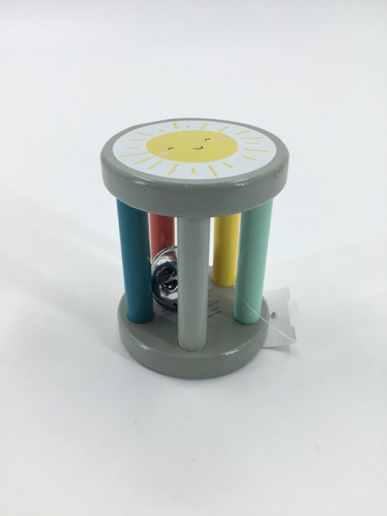 Wooding Rolling Rattle Toy