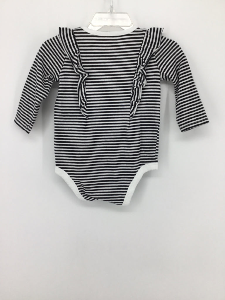 Cat & Jack Child Size 3-6 Months Black Onesie