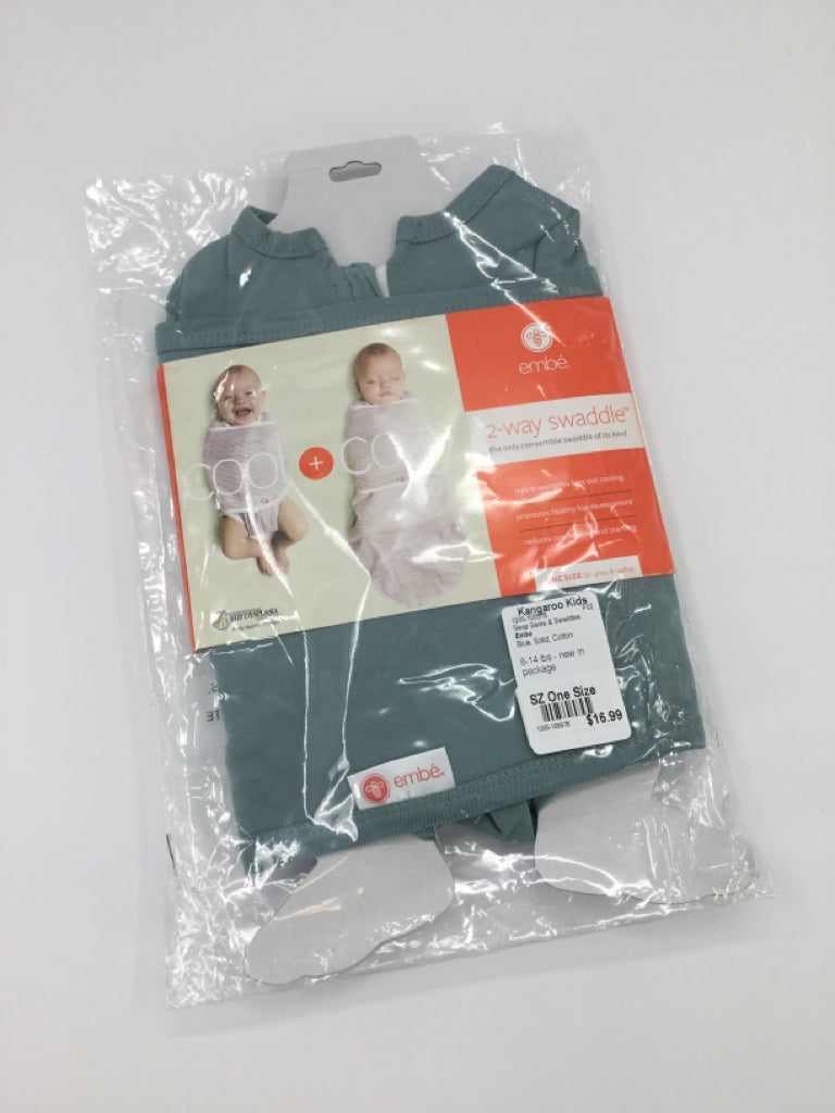 Embe Child Size One Size Blue Sleep Sacks & Swaddles
