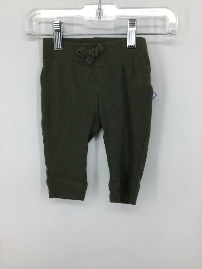 Old Navy Child Size 3-6 Months Green Solid Pants - boys