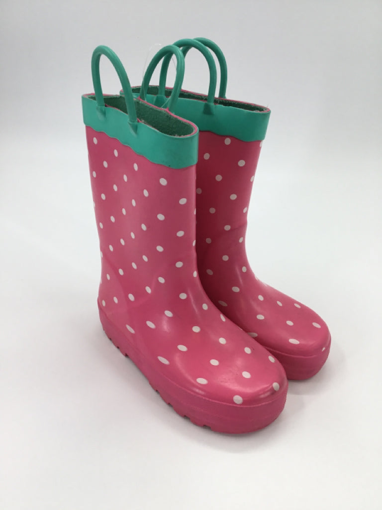 Carter's Child Size 11 Pink Rain/Snow Boots