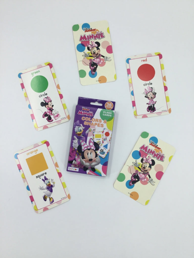 Disney Minnie Colors & Shapes Flash Cards
