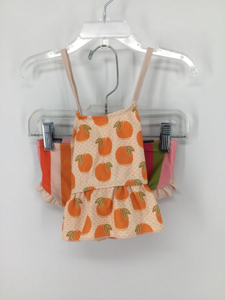 Pink Chicken Child Size 3 Months Multi-Color Swimwear - girls