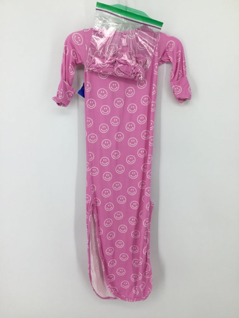 Lou Lou Child Size Newborn Pink Sleepers