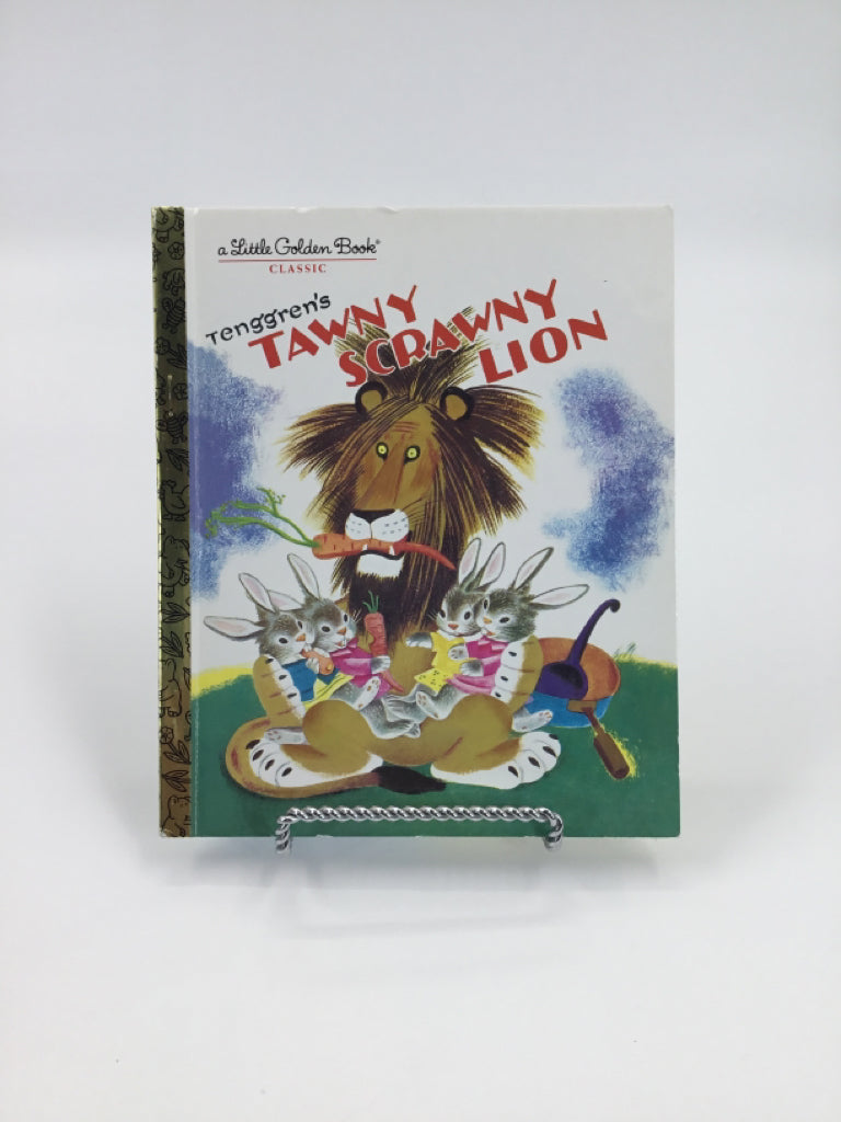 Little Golden Book Tenggren's Tawny Scrawny Lion Hardback Book