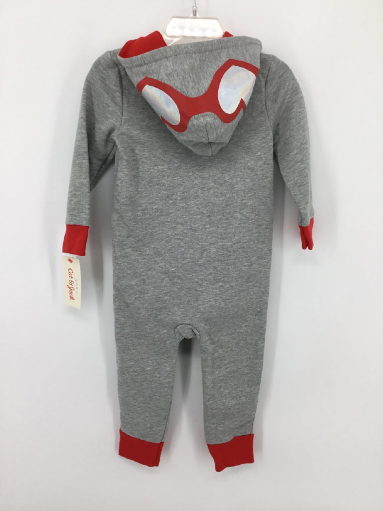 Cat & Jack Child Size 18 Months Gray Valentine's Day Outfit