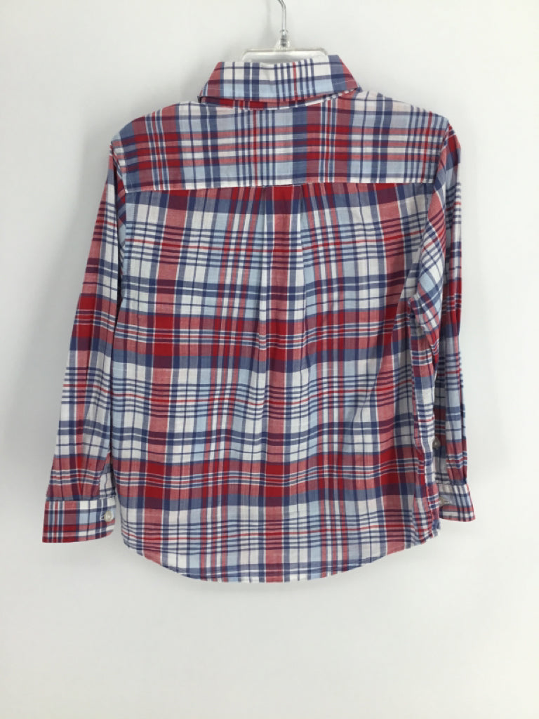 vineyard vines Child Size 4 Red Plaid Shirt - boys