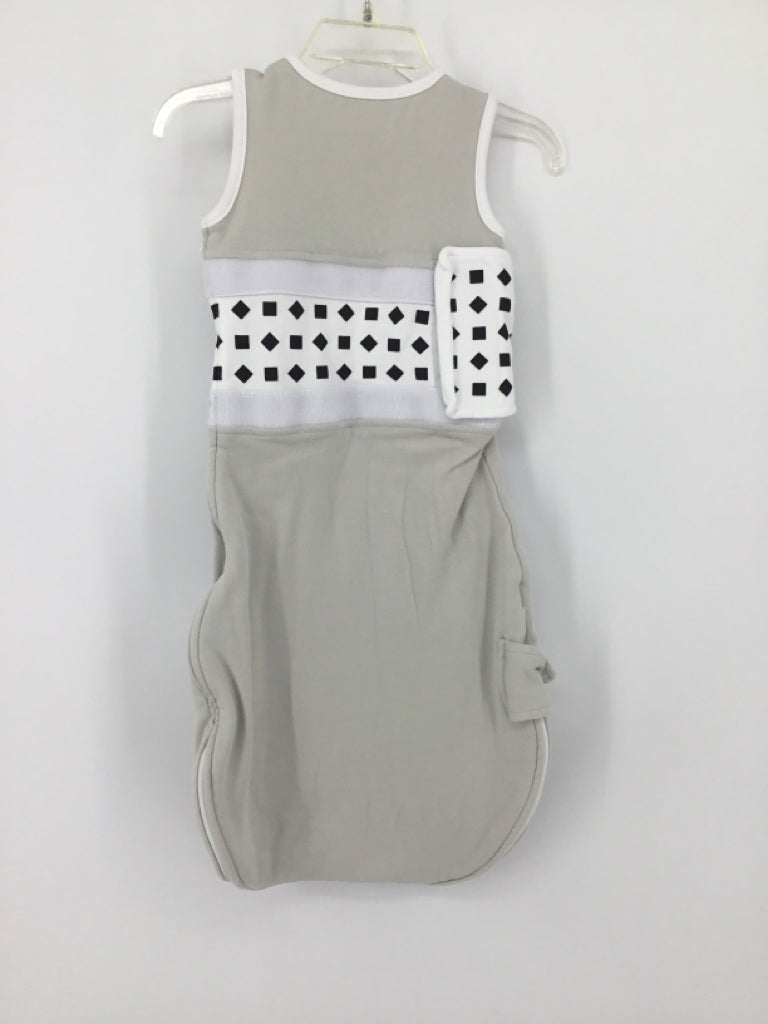 Nanit Breathing Wear Sleeping Bag Child Size M Gray Sleep Sacks & Swaddles