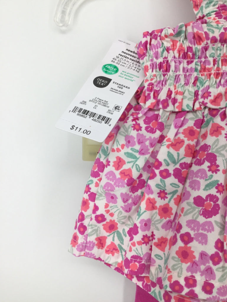 Just One You Made by Carters Child Size Newborn Pink Outfit - girls