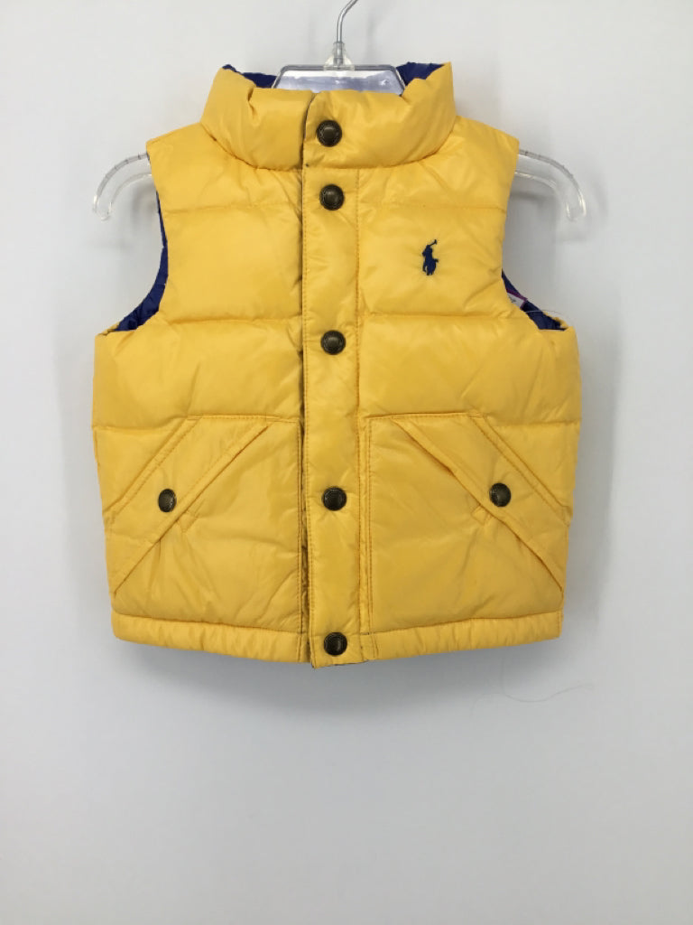 Ralph Lauren Child Size 9 Months Yellow Solid Outerwear - boys