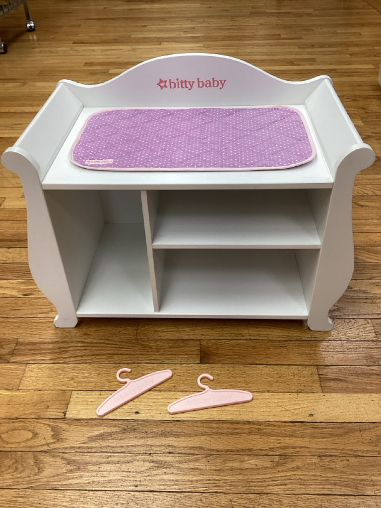 American Girl Bitty Baby Changing Table