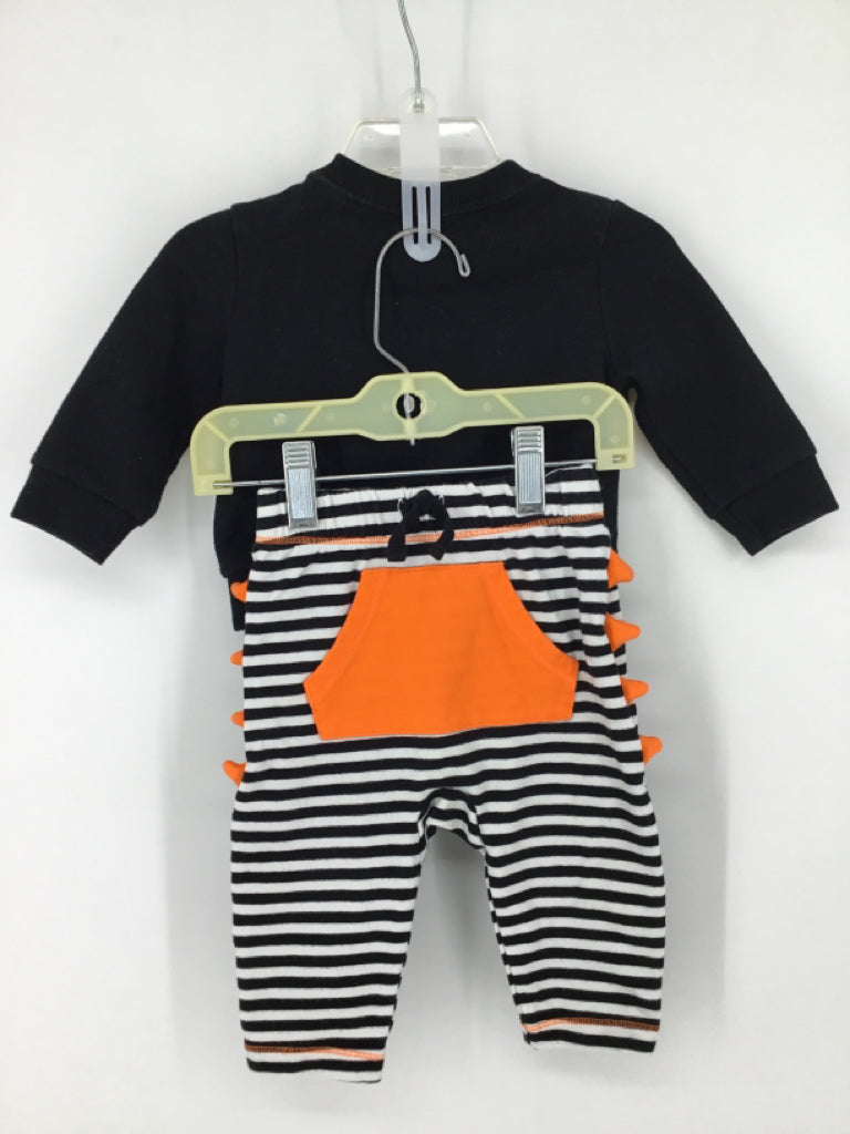 Cat & Jack Child Size 3-6 Months Black Halloween Outfit