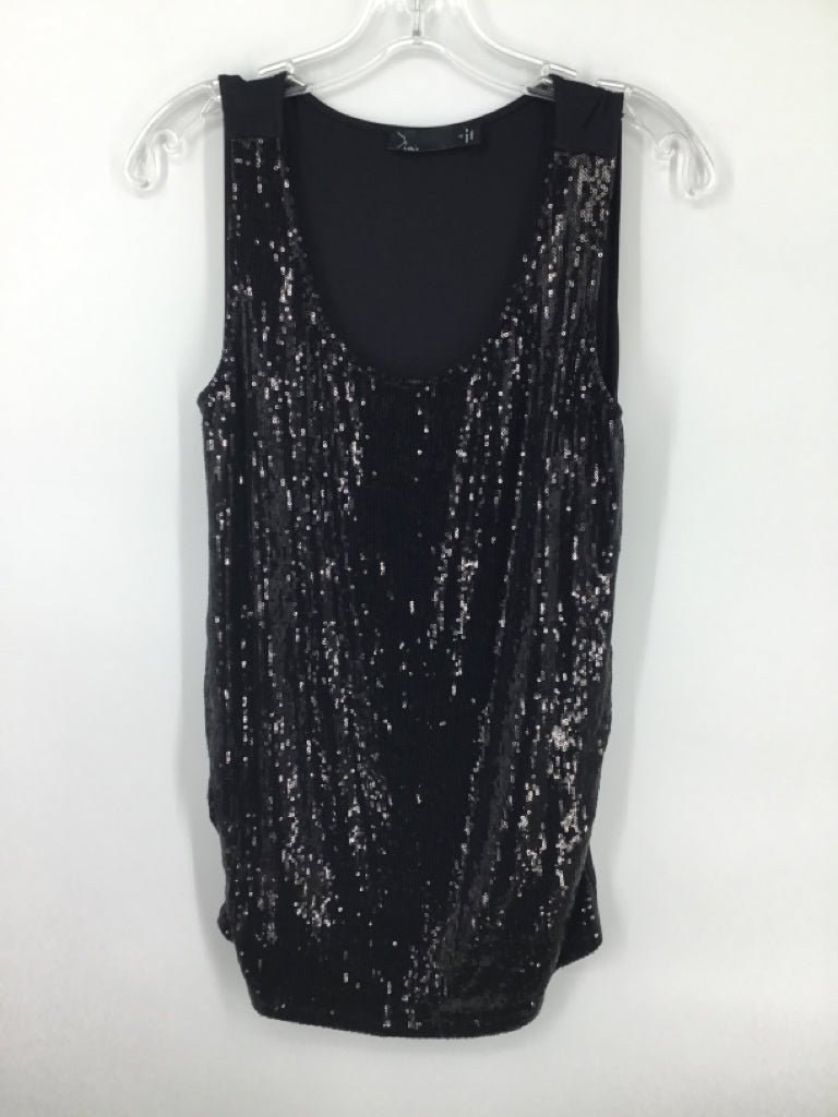 Noir Size S Poly Blend Top