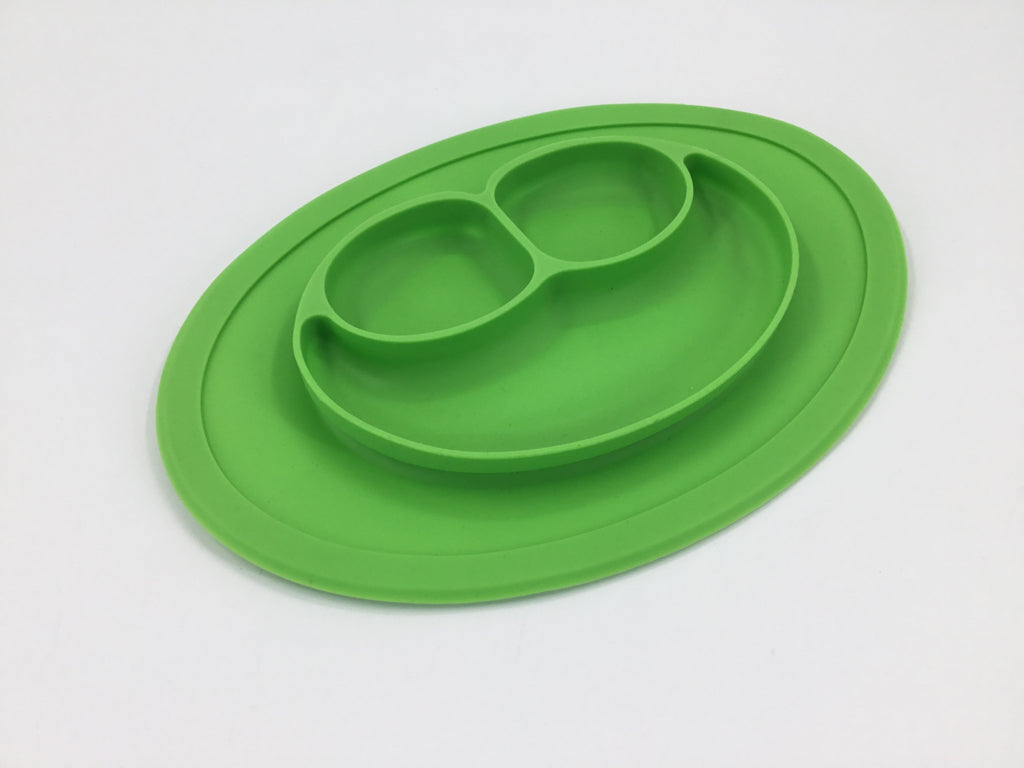 Green Silicone Divided Suction Plate