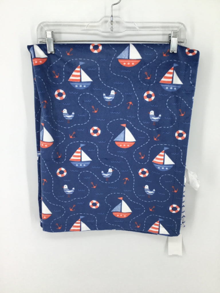 Blue Nautical Blanket