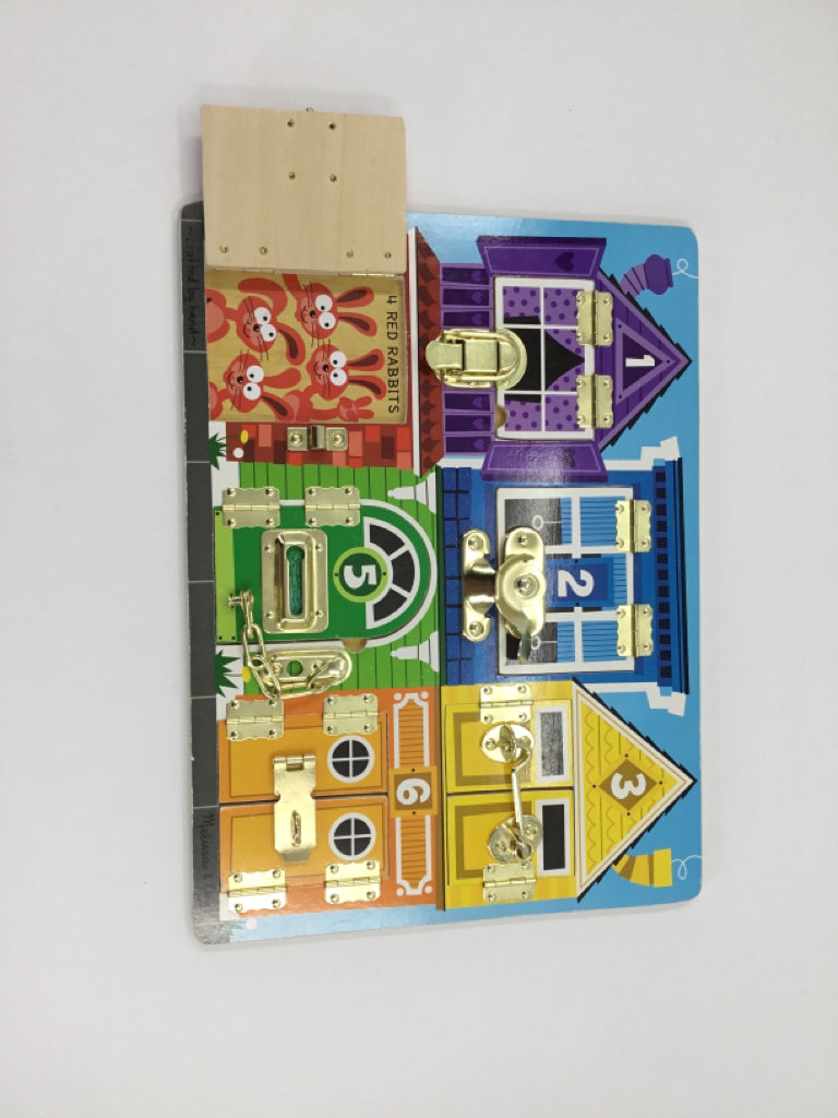 Melissa & Doug Latches Board