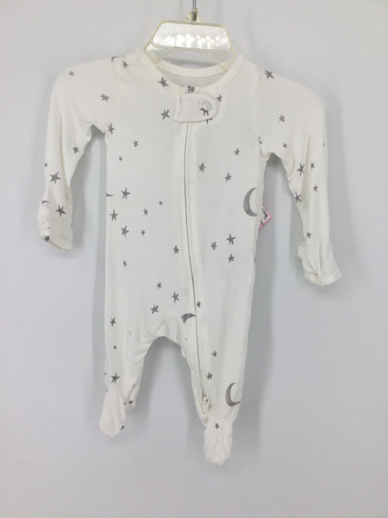 Just One You Made by Carters Child Size Newborn White Sleepers