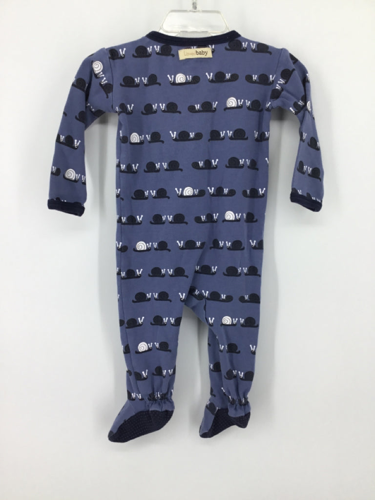 L'oved baby Child Size 6-9 Months Blue Sleepers