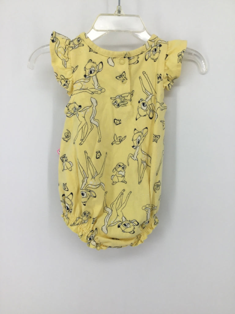 jumping beans + Disney Child Size 3 Months Yellow Outfit - girls