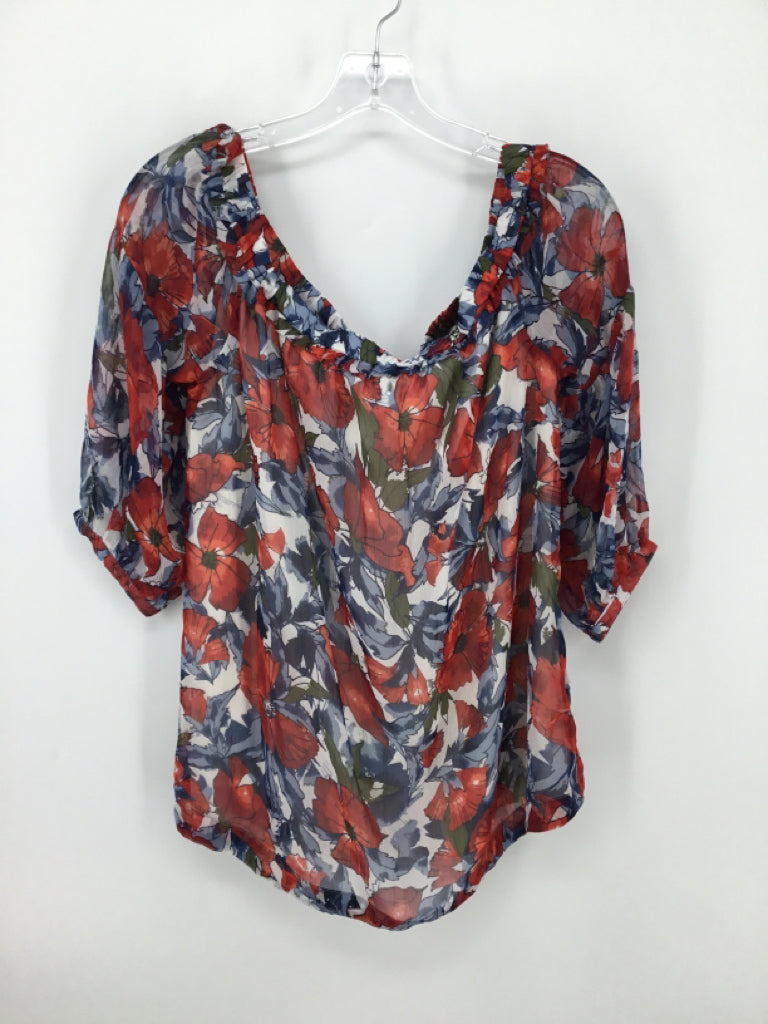 A Pea In The Pod Size M Poly Blend Top