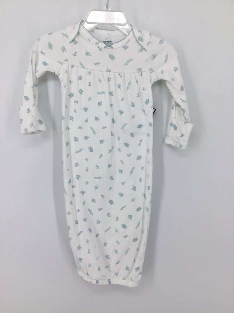Carter's Child Size 3 Months Blue Sleepers