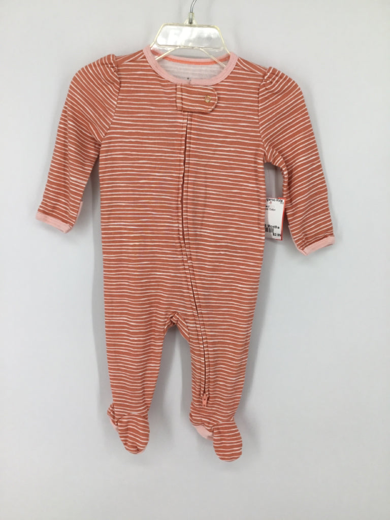 cloud island Child Size 3-6 Months Pink Sleepers