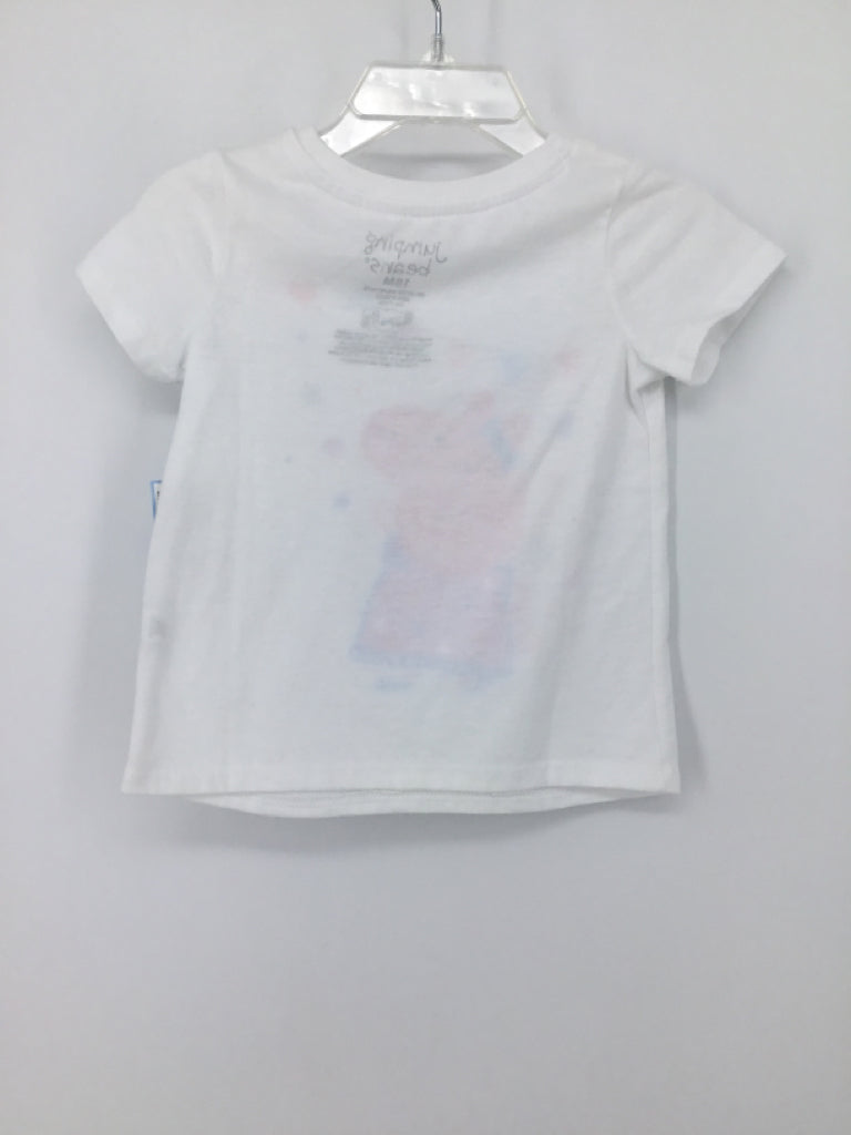 jumping beans Child Size 18 Months White T-shirt - girls