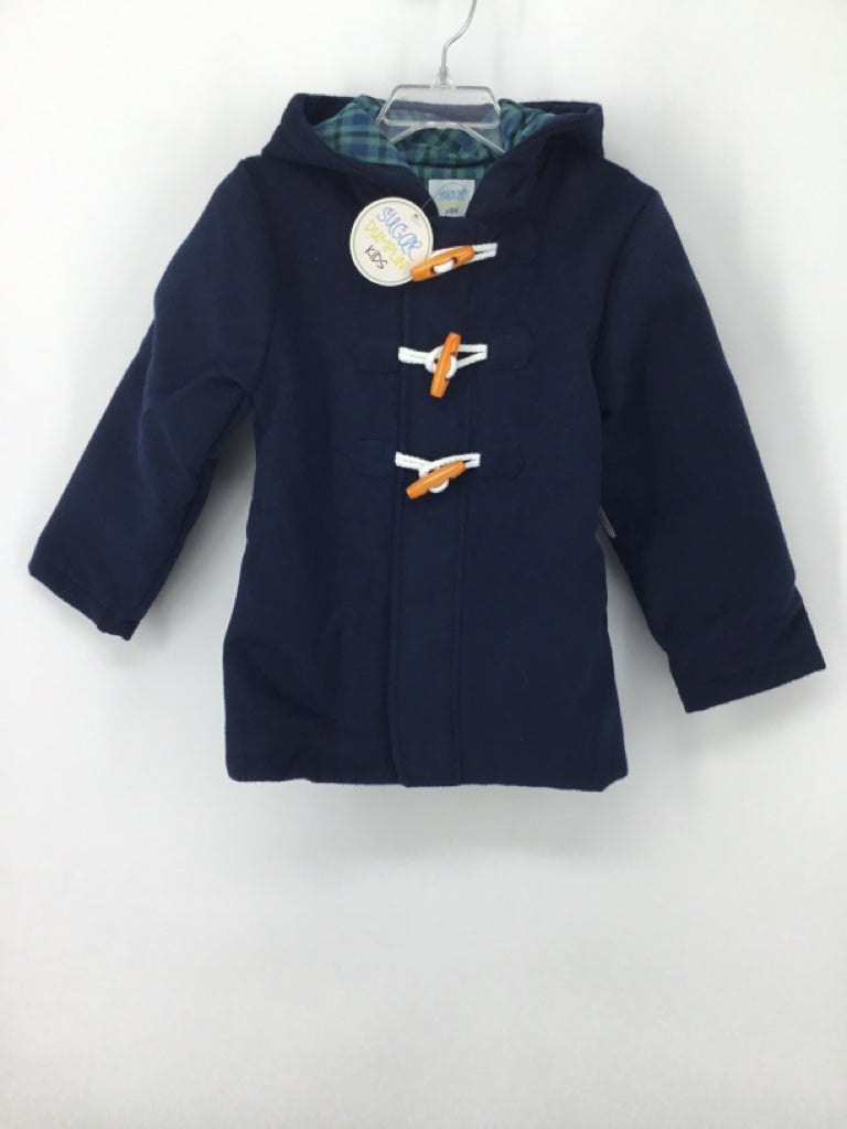 Sugar Dumplin Kids Child Size 5 Navy Solid Outerwear - boys