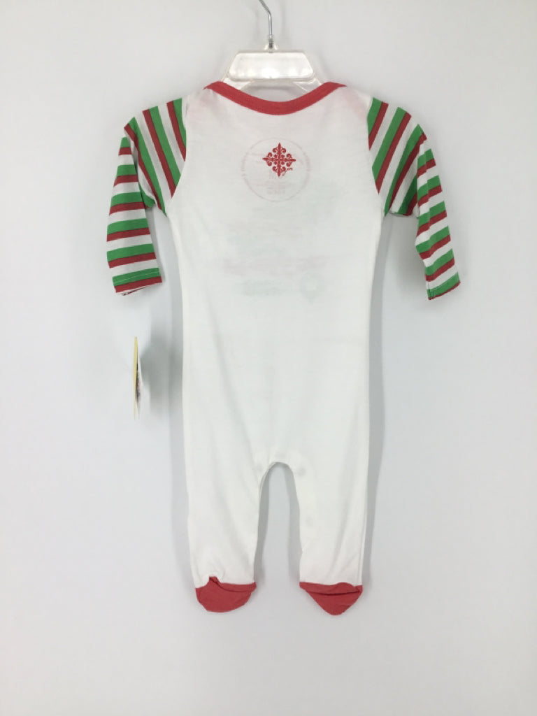 Jane Marie Child Size 6 Months White Christmas Outfit