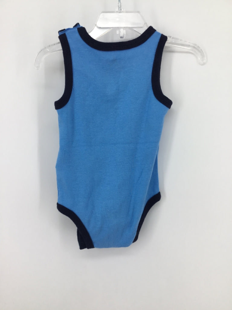 Air Jordan Child Size 12 Months Blue Onesie