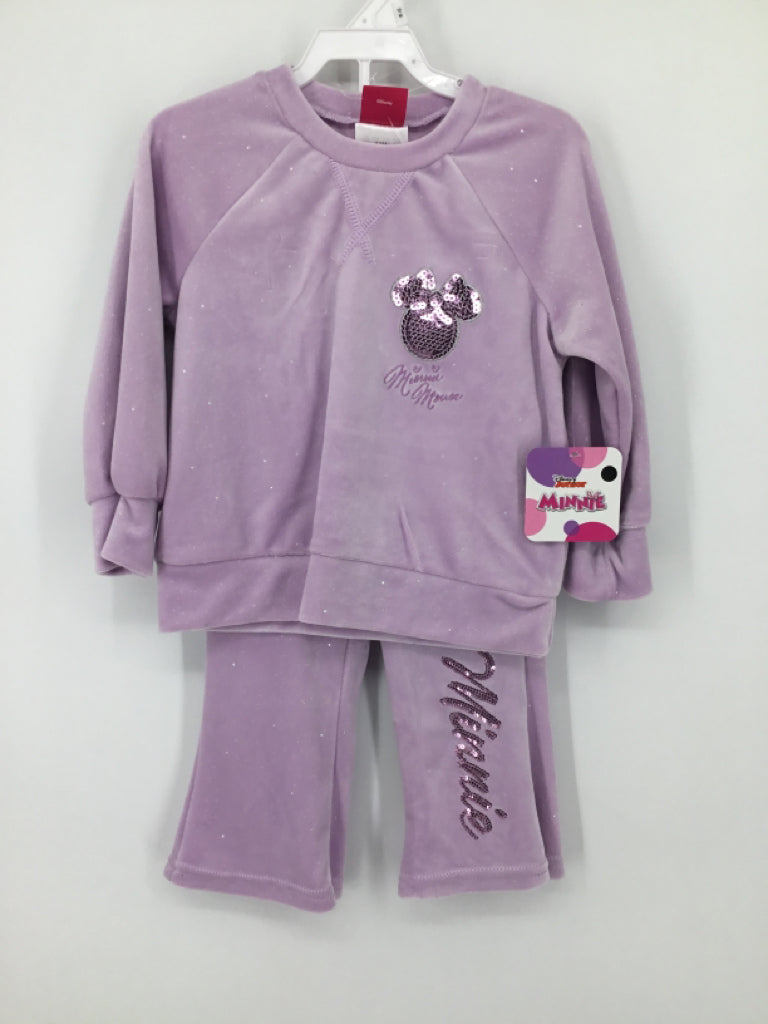 Disney Child Size 12 Months Purple Outfit - girls