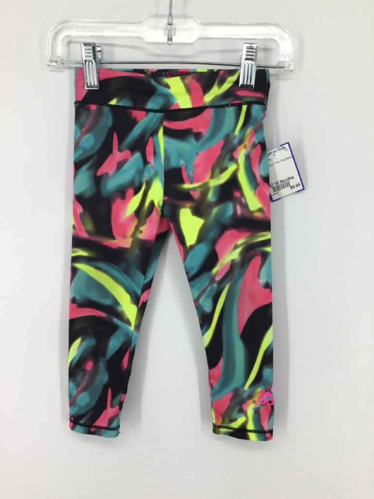 Adidas Child Size 18 Months Multi-Color Pants - girls