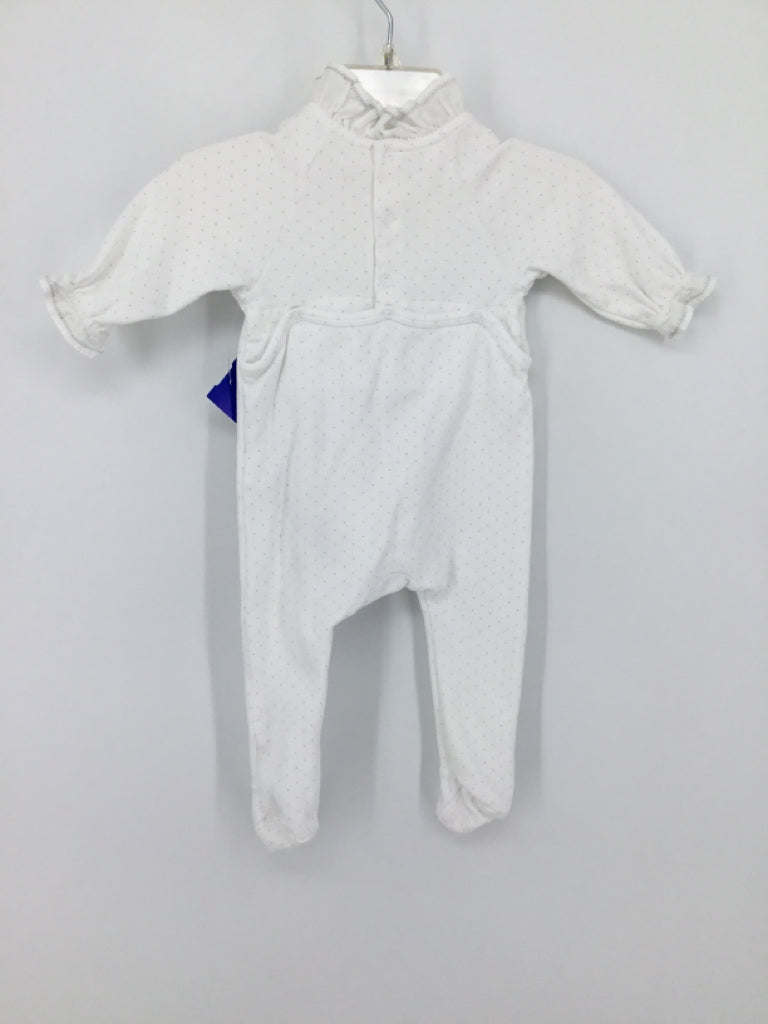 brandless Child Size 3-6 Months White Outfit - girls