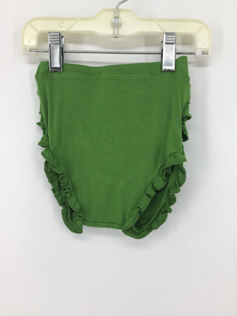 Posh Peanut Child Size 12-18 Months Green Bloomers - girls
