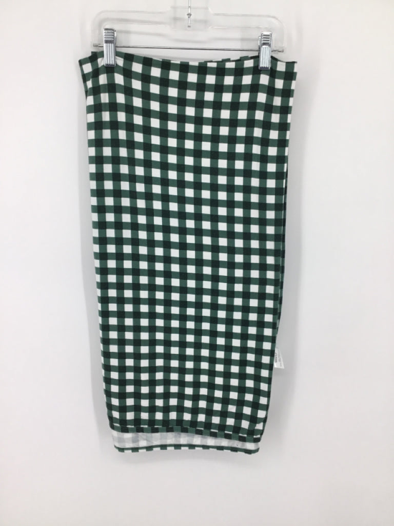Lou Lou Green Gingham Blanket