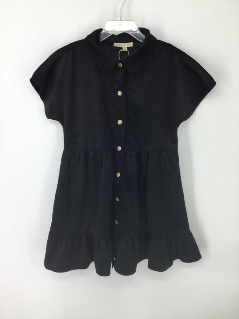 Copper Key Child Size 6 Black Dress - girls