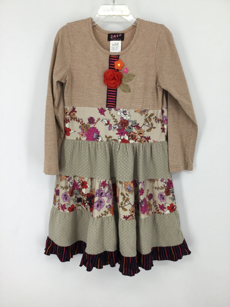 Zara Child Size 6 Tan Dress - girls