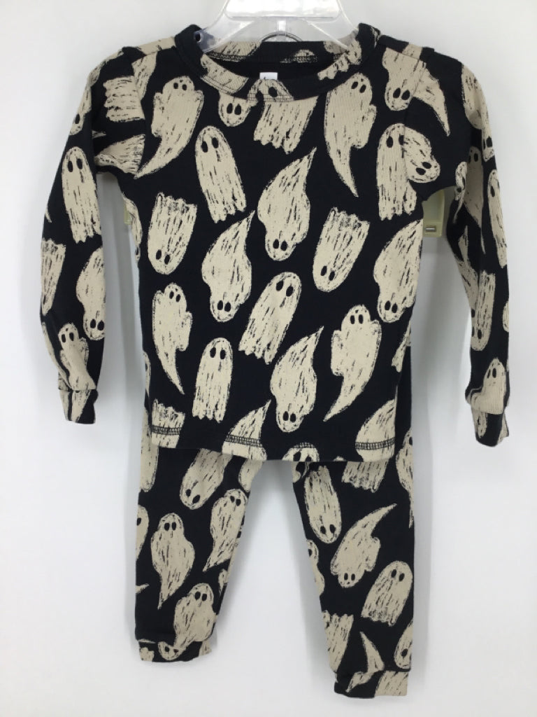 Tea Child Size 2 Black Halloween Pajamas