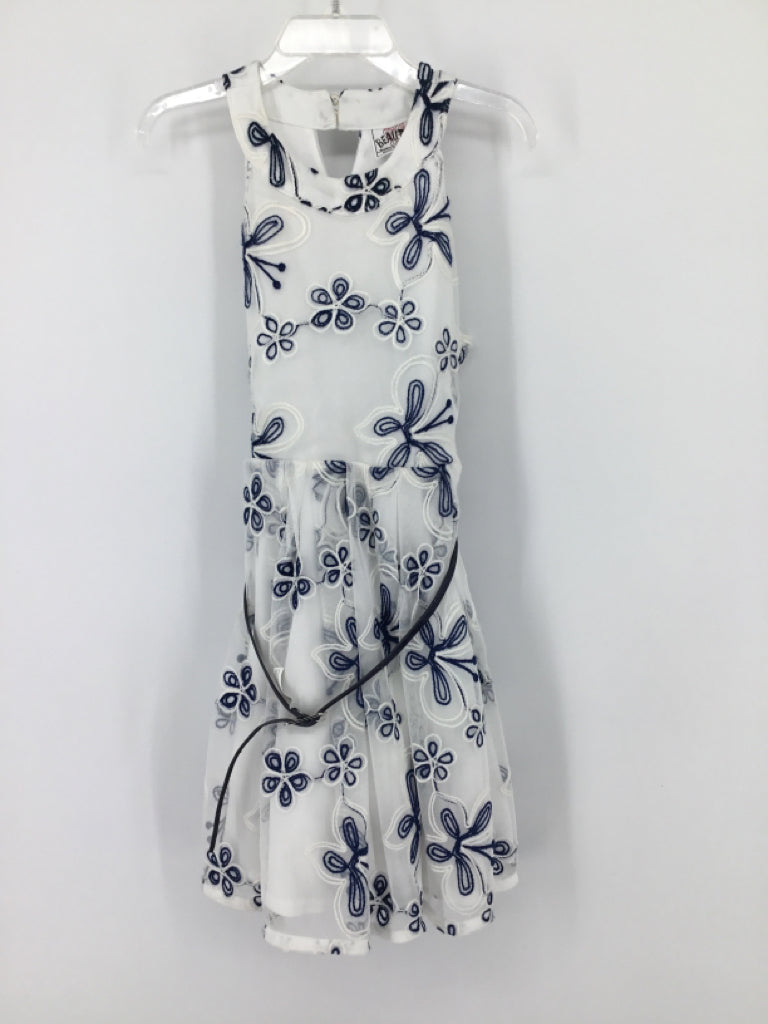 Beautees Child Size 6 Navy Dress - girls