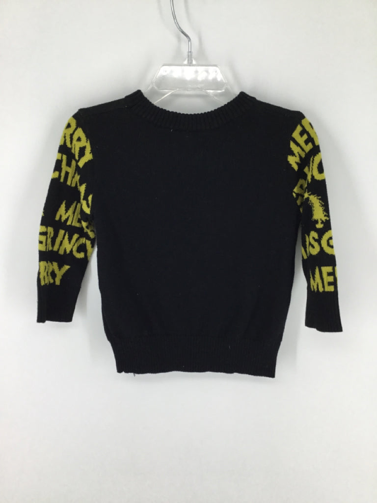 The Grinch Child Size 12 Months Navy Christmas Sweater