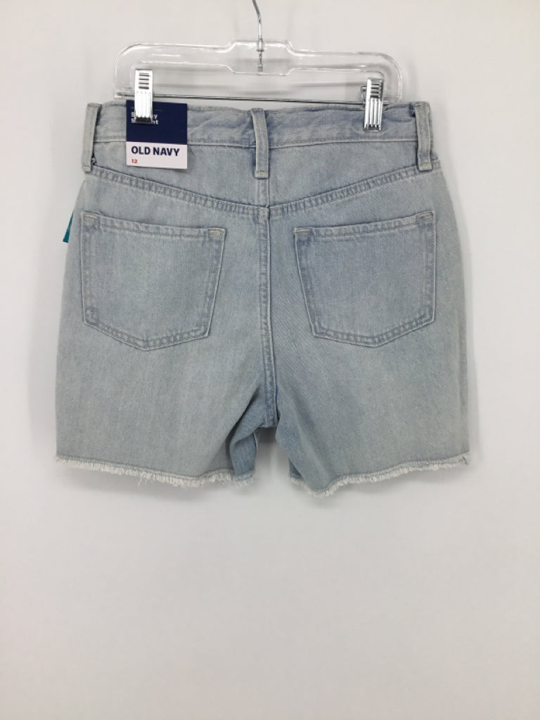 Old Navy Child Size 12 Blue Solid Shorts - boys