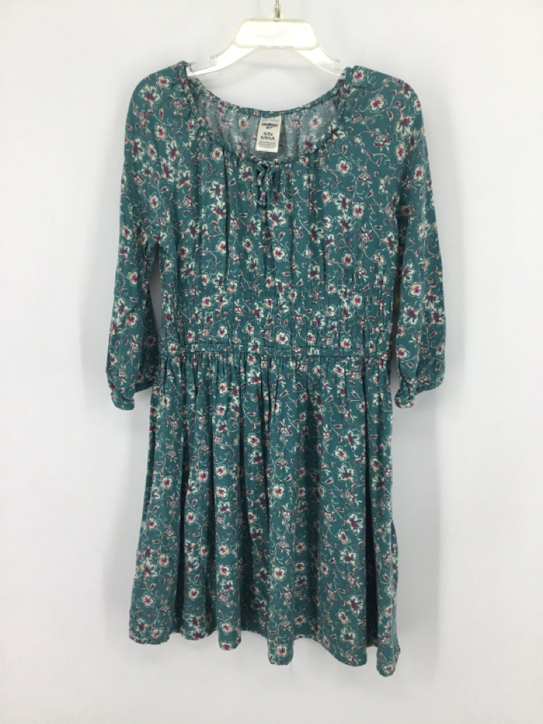 OshKosh B'gosh Child Size 6 Green Dress - girls