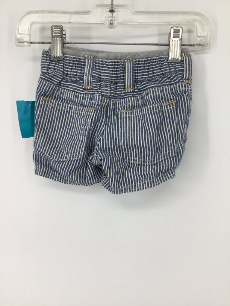 Baby Gap Child Size 0-3 Months Blue Stripe Shorts - boys