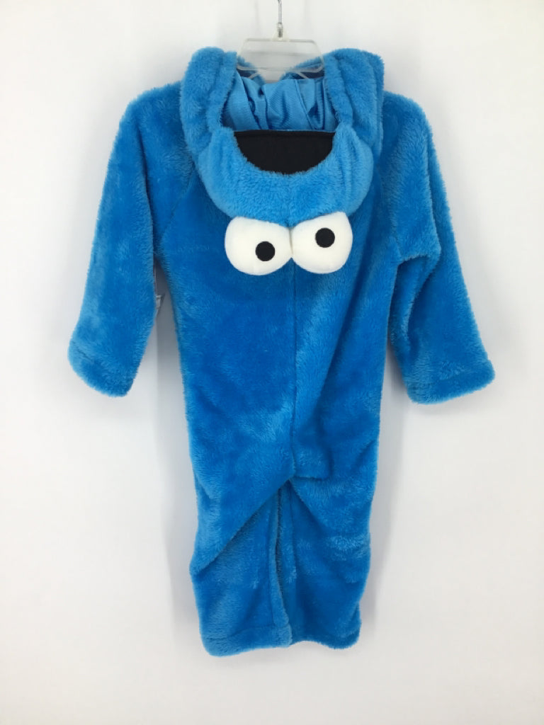 Sesame Street Child Size 12-18 Months Blue Cookie Monster Halloween Costume