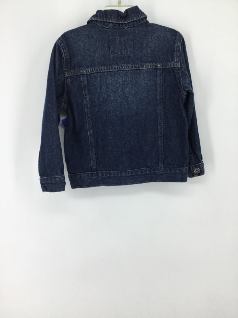 Childrens Place Child Size 4 Blue Solid Jacket - boys