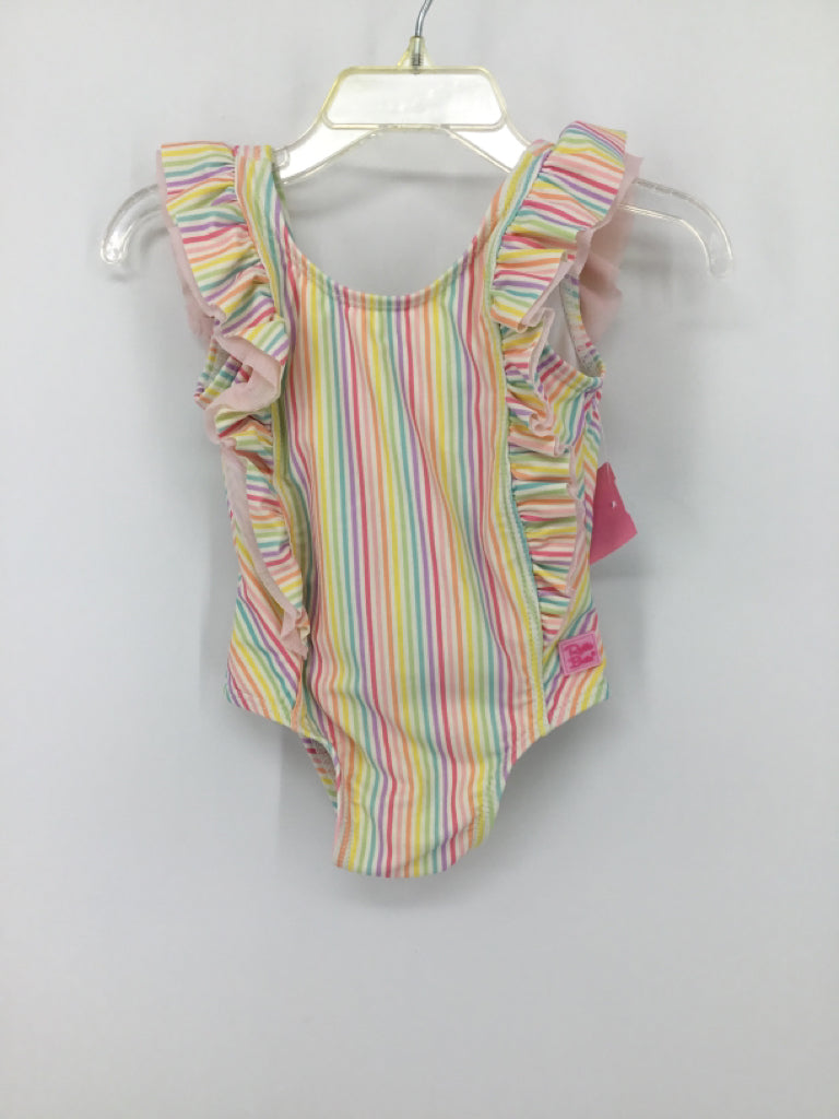 Ruffle Butts Child Size 6-12 Months Multi-Color Swimwear - girls
