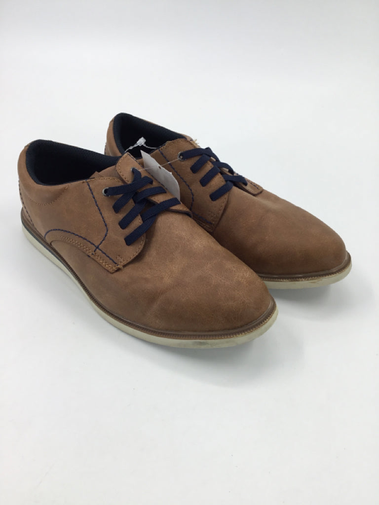 Max & Jake Child Size 5 Youth Brown Dress Shoes